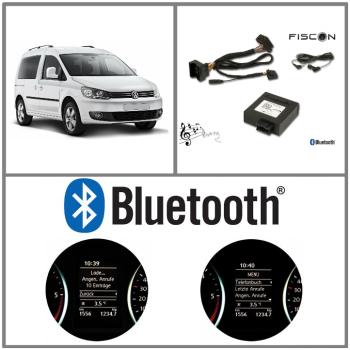 Caddy 2K Baujahr 2003-2015 Volkswagen Original Freisprecheinrichtung Fiscon Bluetooth