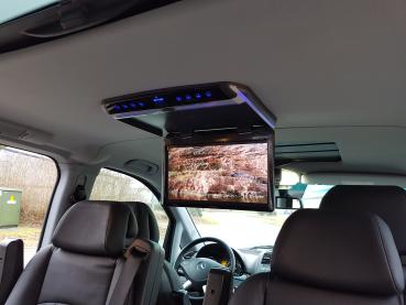 Preview: Mercedes-Benz Vito/Viano 2003-2014 Deckenmonitor klappbar Full HD 18,5 Zoll