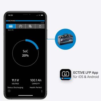 Ective LC 100 BT LFP Lithium Batterie