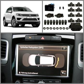 Touareg 7P ab Baujahr 2014 Einparkhilfe Front & Heck mit OPS Original Volkswagen