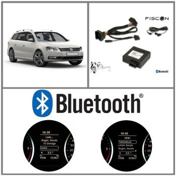 Passat B7 Baujahr 2010-2015 Volkswagen Original Freisprecheinrichtung Fiscon Bluetooth