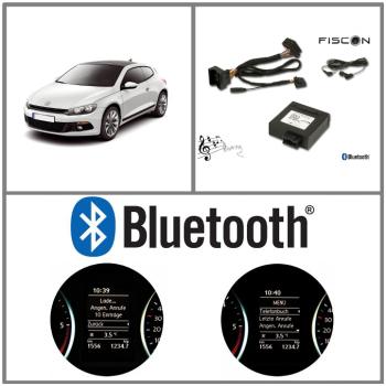 Scirocco Baujahr 2008-2015 Volkswagen Original Freisprecheinrichtung Fiscon Bluetooth