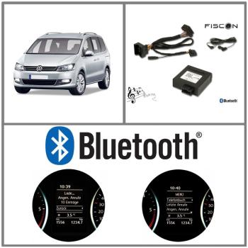 Sharan 7N Baujahr 2010-2015 Volkswagen Original Freisprecheinrichtung Fiscon Bluetooth