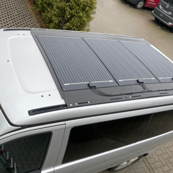 AV-Solardach 447 Black Marco Polo 360 Watt Offgridtec inkl. Victron Laderegler