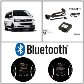 T5 Baujahr 2009-2016 Volkswagen Original Freisprecheinrichtung Fiscon Bluetooth