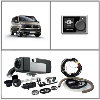 VW T6 Webasto Luftheizung Standheizung mit Einbaukit Volkswagen Multicontrol Uhr