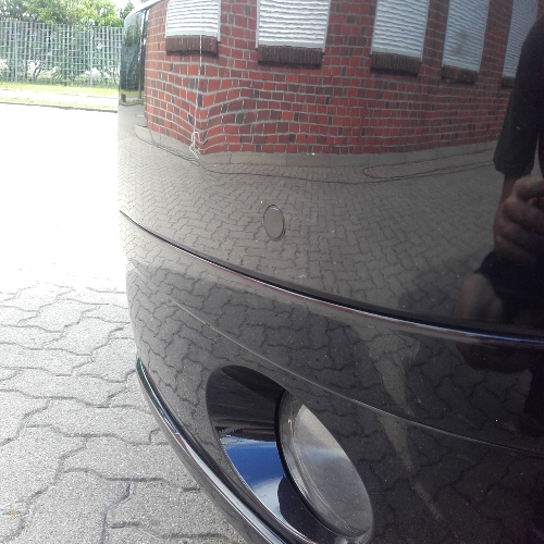 VW Golf 7 Einparkhilfe hinten mit optischer Darstellung