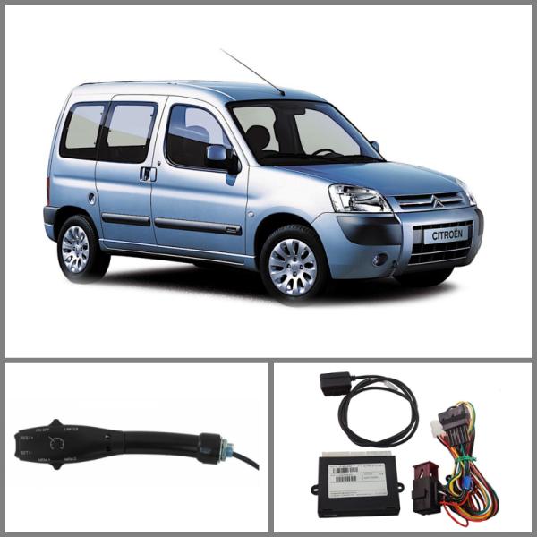 Citroen Berlingo Baujahr 2002-2008 Tempomat Altendorf Nachrüstsatz inkl. Bedienelement