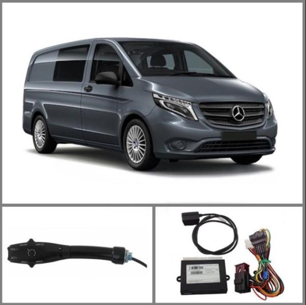 Mercedes Vito 447 Schaltgetriebe ab 2014 Tempomat Altendorf Nachrüstsatz inkl. Bedienelement
